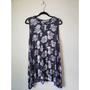 Navy and White Hippie Laundry Dress
